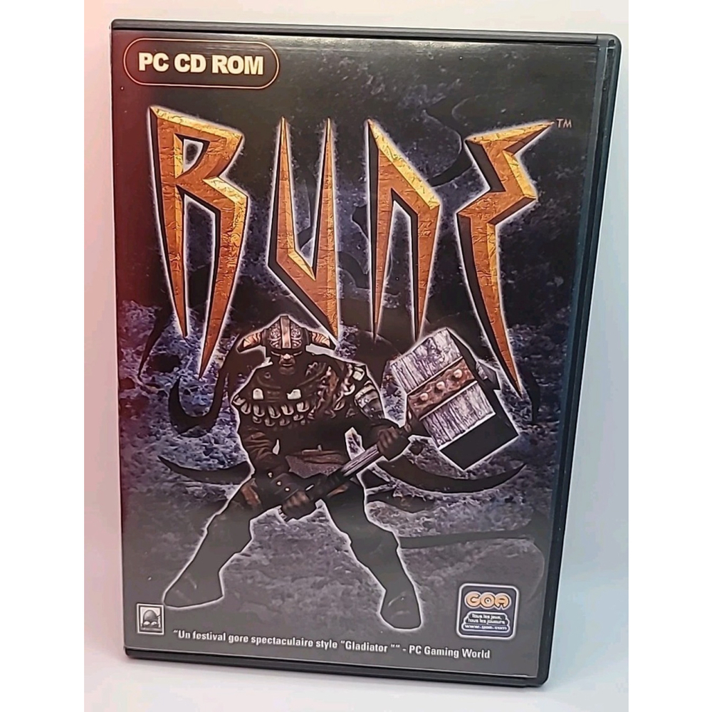 Rune (PC, 2000, Take Two) With French Manual & Insert